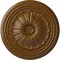 Ekena Millwork Alexa Ceiling Medallion (Fits Canopies up to 2 7/8"), Hand-Painted Smokey Topaz, 20 1/2"OD x 1 7/8"P CM20ALSTF - alternate 1
